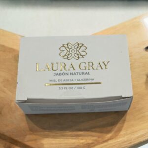 Jabon Natural Miel de abeja-Glicerina-Laura-Gray